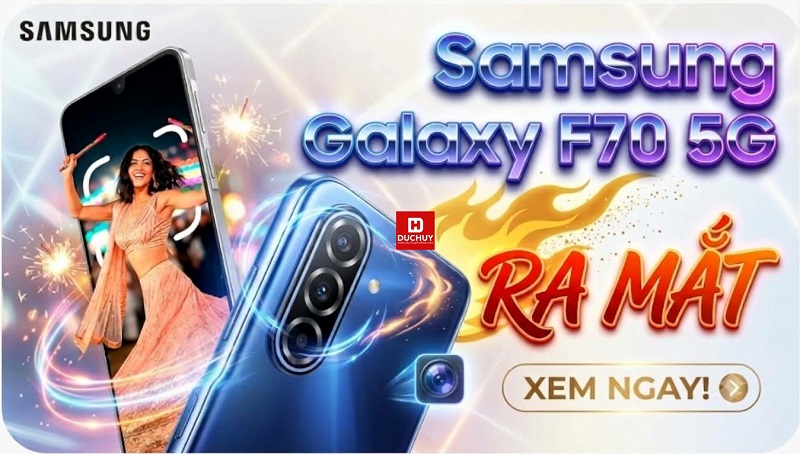 Samsung Galaxy F70 5G ra mắt