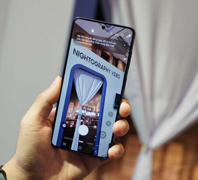 giao diện chụp ảnh của Samsung Galaxy S26