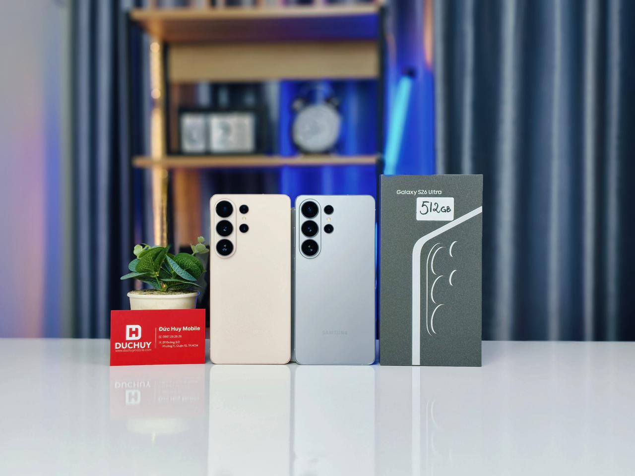 2 màu độc quyền của Samsung Galaxy S26 Ultra 512GB 