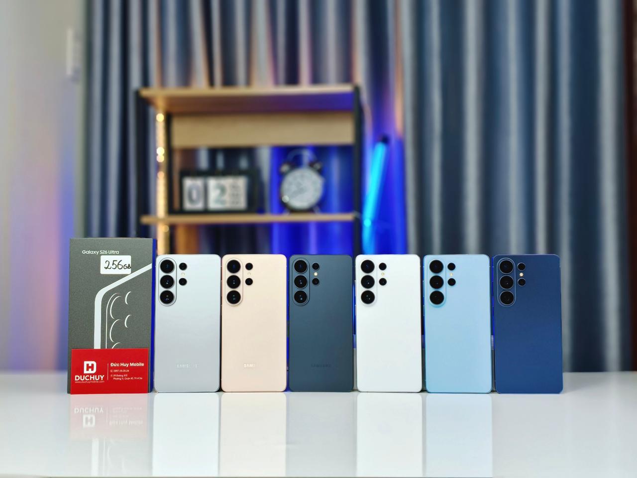 Samsung Galaxy S26 Ultra 5G có mấy màu?