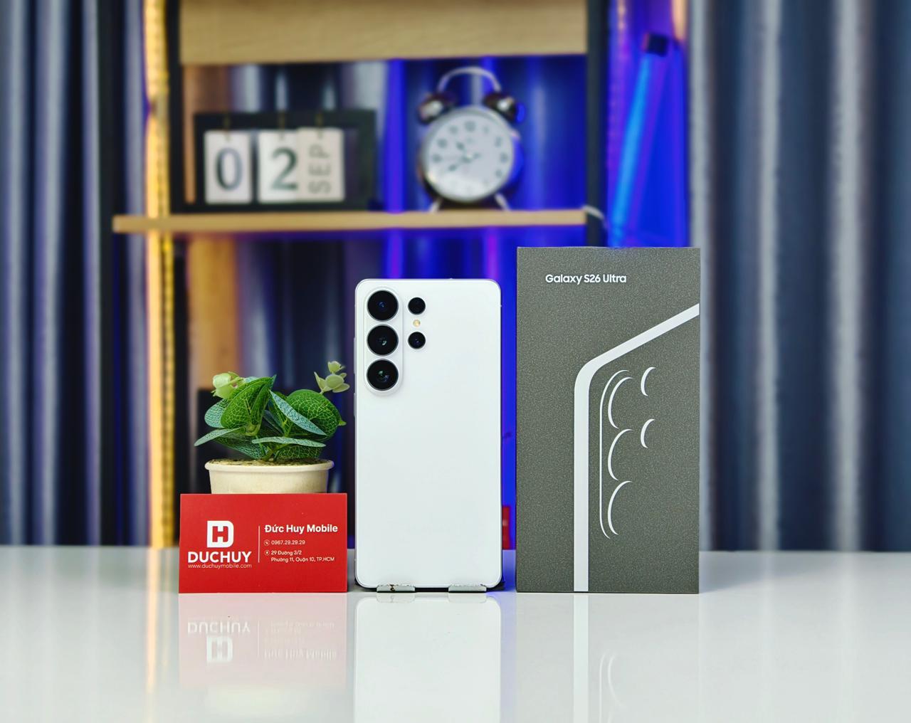 Galaxy S26 Ultra màu trắng 