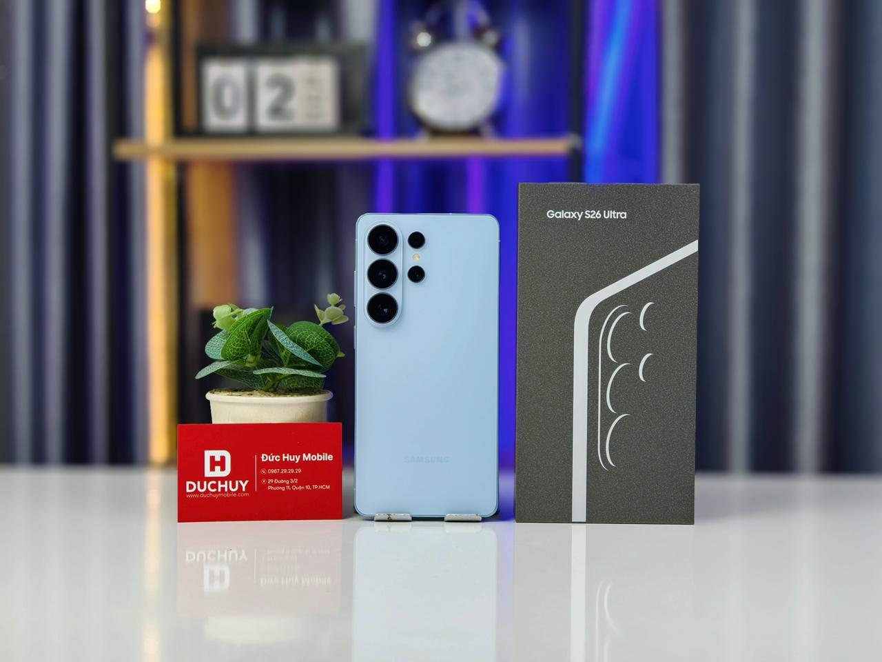 Galaxy S26 Ultra màu xanh
