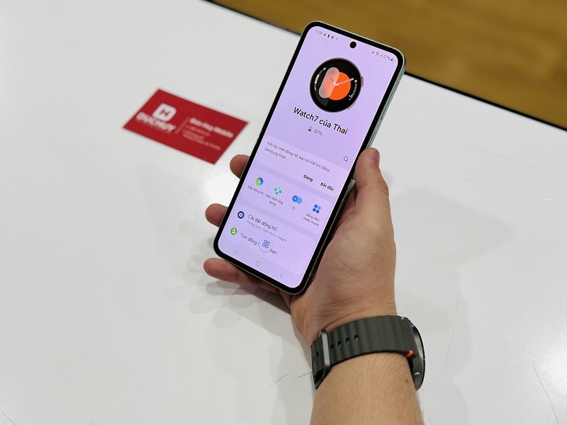 Samsung Galaxy Watch 7 LTE 40mm có chipset mạnh mẽ