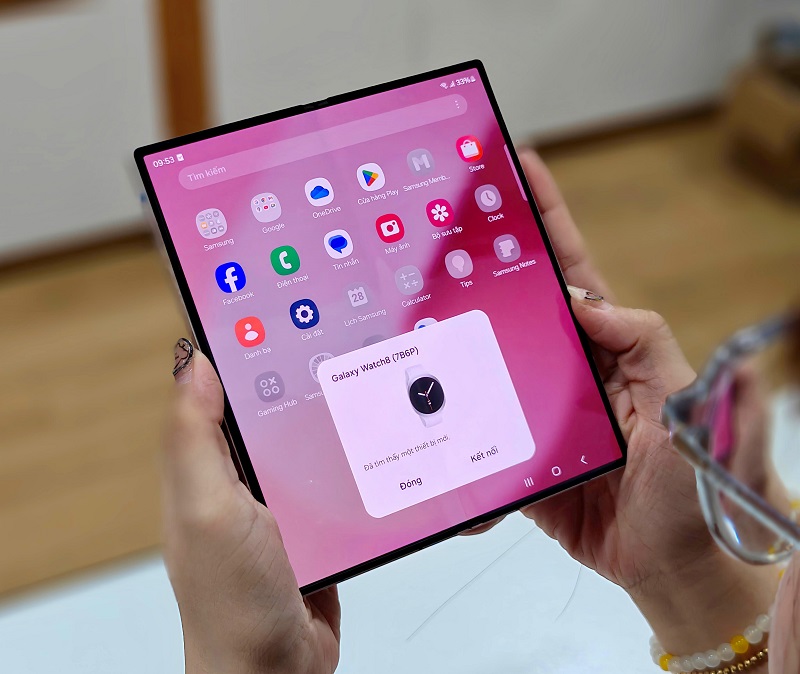 Samsung Galaxy Watch 8 40mm hỗ trợ kết nối đa dạng