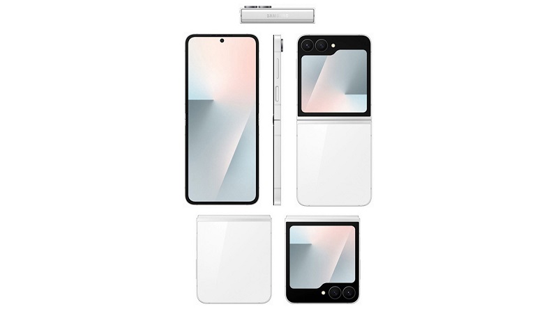 Samsung Galaxy Z Flip 7 màu trắng