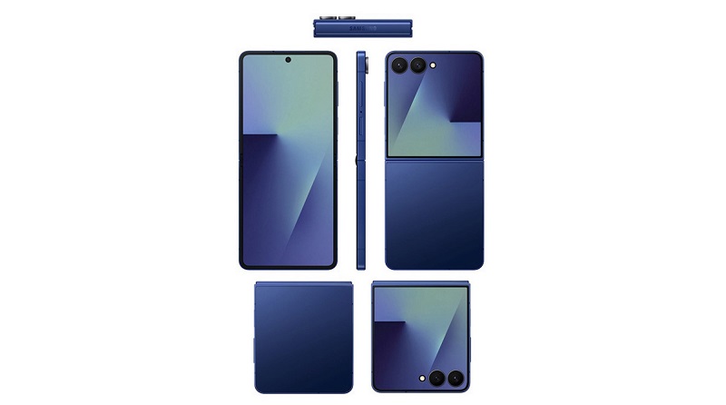 Samsung Galaxy Z Flip 7 màu xanh