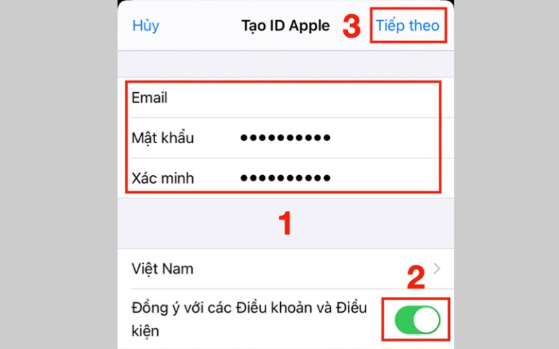 Hướng dẫn cách tạo iCloud mới trên iPhone, iPad