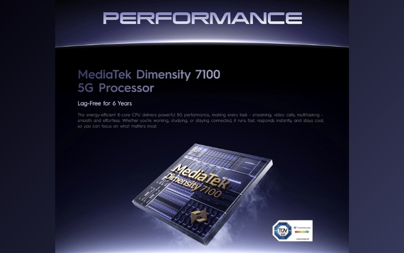 Chip Dimensity 7100 mượt mà chuyên game