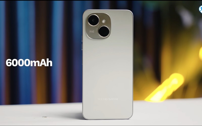 Pin 6.000 mAh dùng tới 2 ngày liên tục