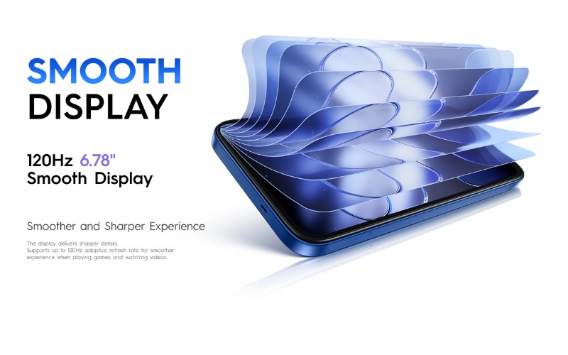 Màn hình LCD 120Hz mượt mà 