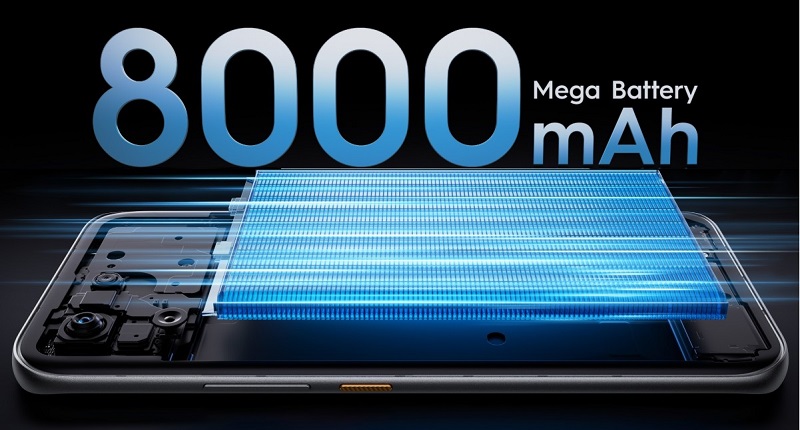 viên pin dung lượng lớn lên đến 8.000mAh