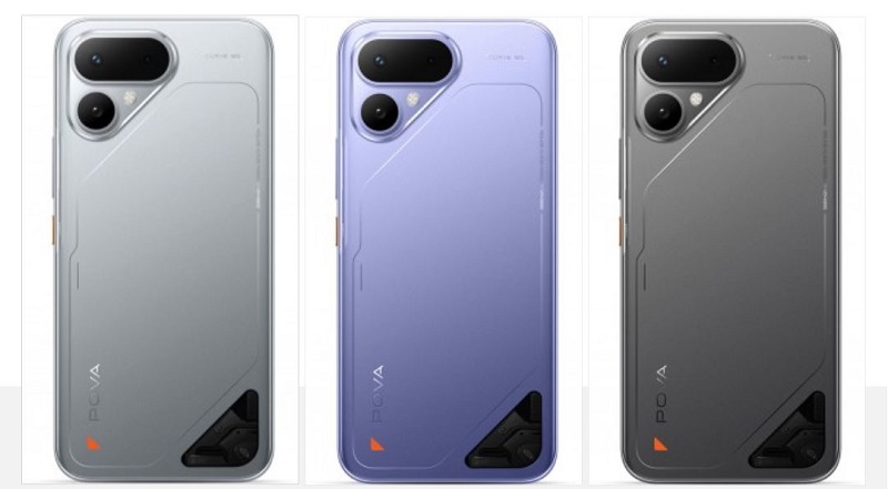 Tecno Pova Curve 2 5G có thiết kế gaming độc đáo