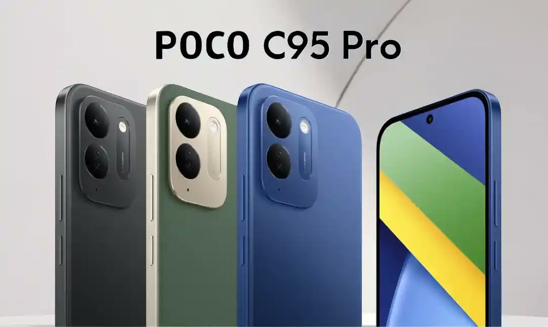 Xiaomi POCO C95 Pro trang bị camera chính độ phân giải 50MP