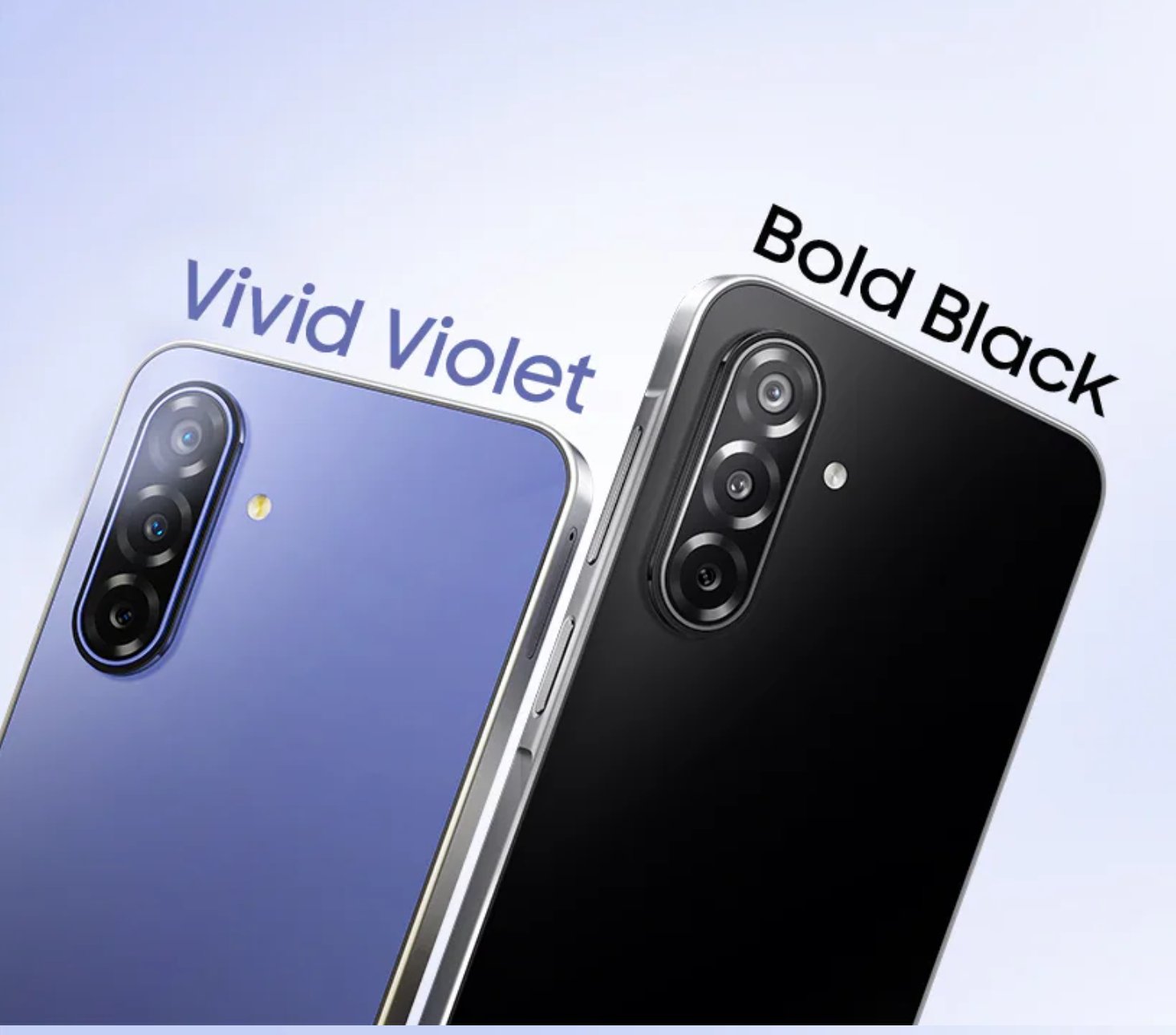 2 màu của Samsung Galaxy F70