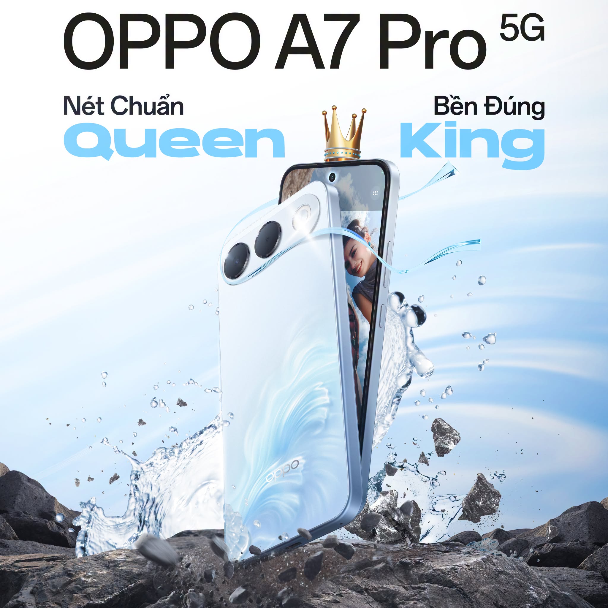 OPPO A7 Pro 256GB có thiết kế mỏng nhẹ