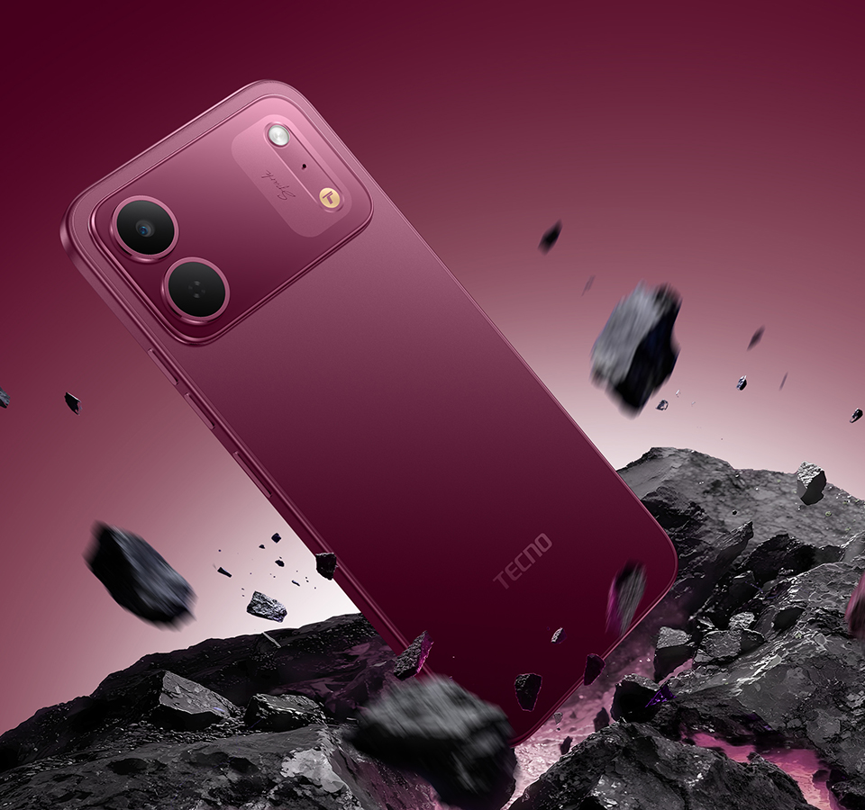 Tecno Spark 50C có thiết kế bền bỉ