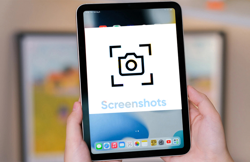 Vì sao cần chụp màn hình iPad