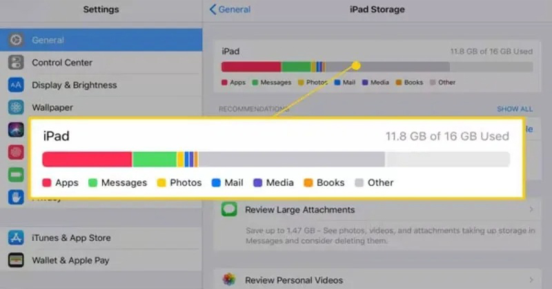 lỗi hay gặp khi chụp màn hình iPad 