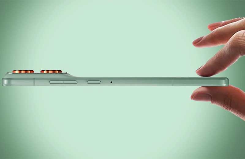 thiết kế siêu mỏng với độ dày dưới 6mm