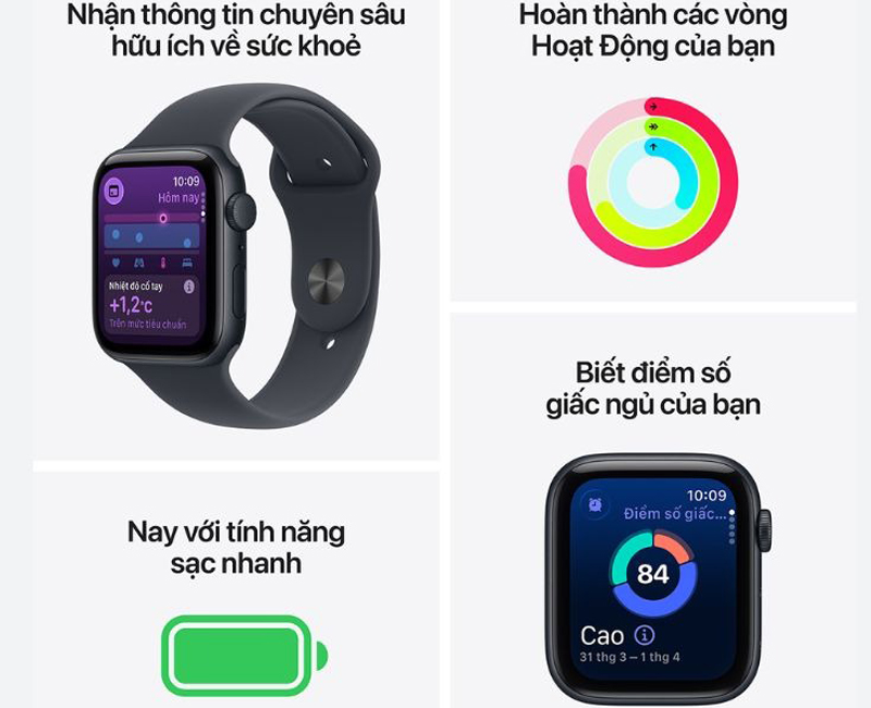 Apple Watch SE 3 44mm giá bao nhiêu