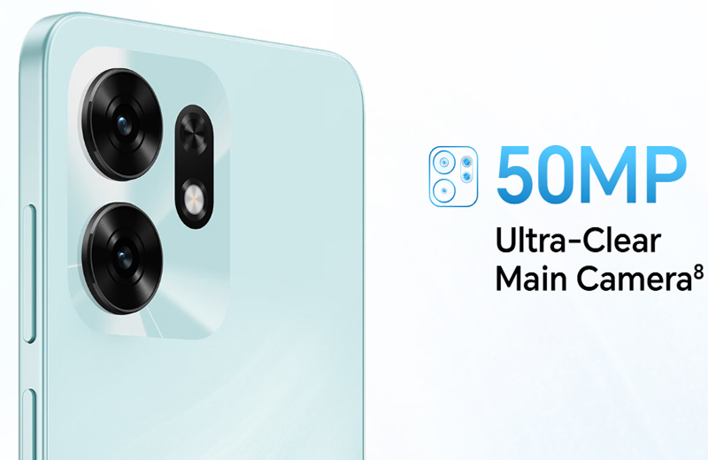 Camera chính 50MP với khẩu độ f/1.8 tăng khả năng thu sáng