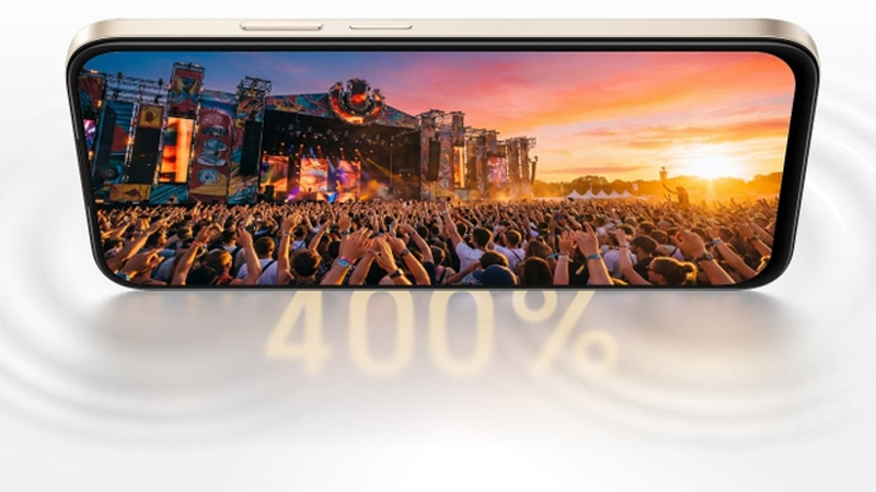loa kép stereo có chế độ tăng âm lượng lên đến 400%