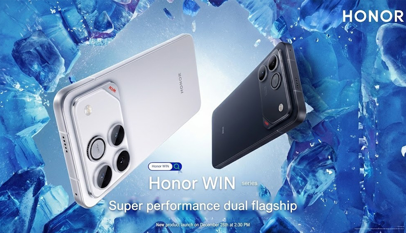 HONOR Win có thiết kế mạnh mẽ, kế nhiệm GT 2