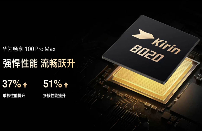 Các phiên bản bộ nhớ trong 512GB sử dụng vi xử lý Kirin 8020