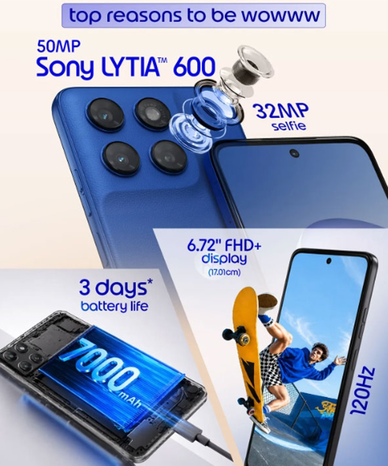 Motorola Moto G77 Power ra mắt khi nào?