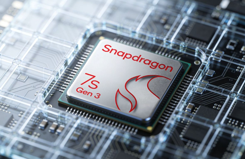 Hiệu năng mạnh mẽ, đa nhiệm tốt với chip Snapdragon 7s Gen 3