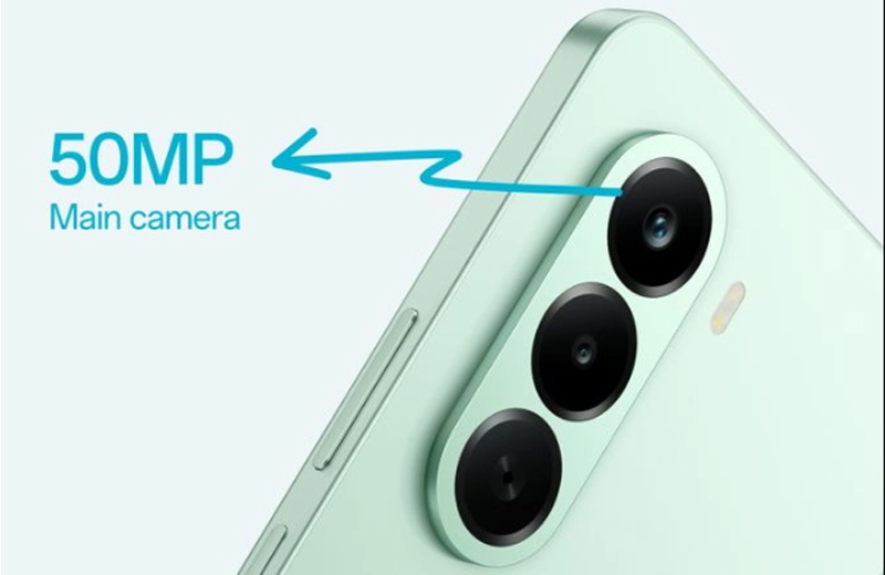 Camera chính 50MP, tích hợp khả năng quay video 4K
