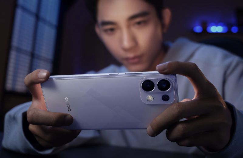 oppo k13 thiết kế mỏng nhẹ 