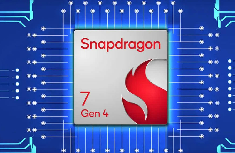 Hiệu năng mạnh mẽ với vi xử lý Snapdragon 7 Gen 4