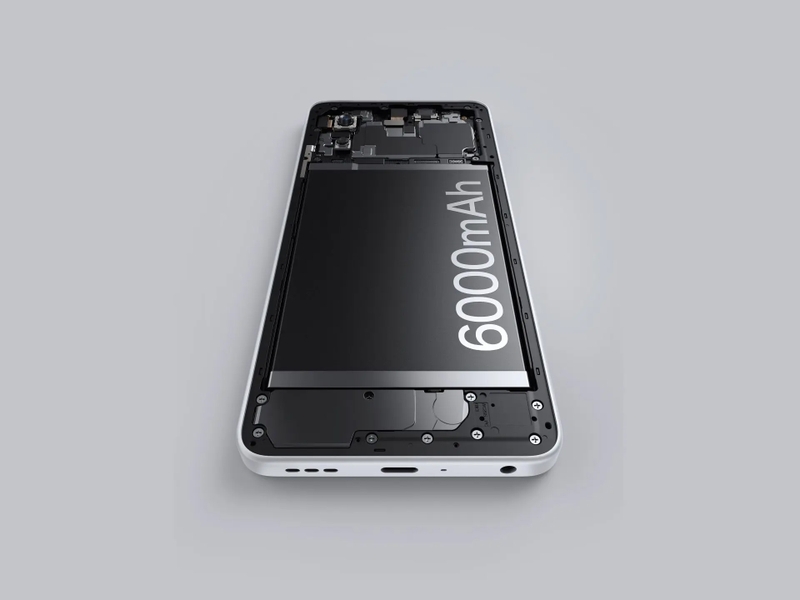 Pin lớn 6.000mAh, SuperVOOC 45W