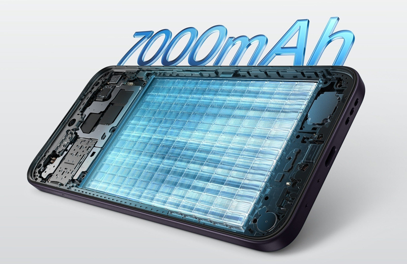 viên pin dung lượng “khủng” 7.000 mAh
