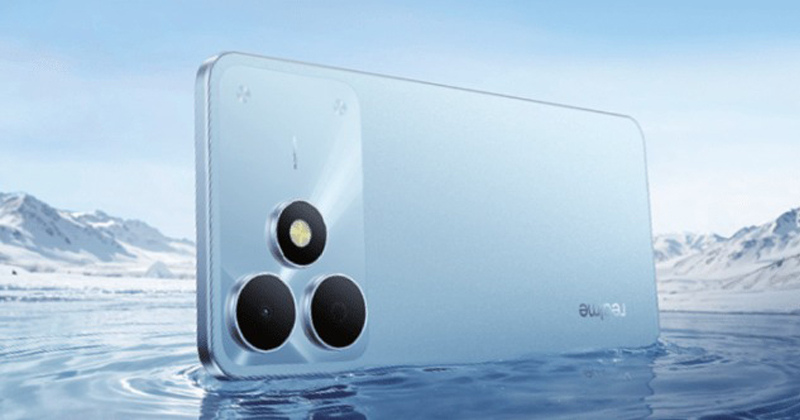 realme Note 80 có camera sau 8MP chụp ảnh cơ bản