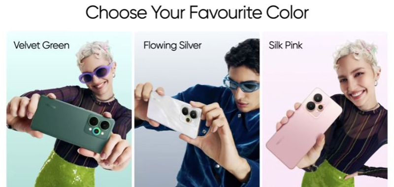 realme 15 5G ra mắt với 3 màu: Xanh Nhung, Bạc Ánh Kim và Hồng Lụa