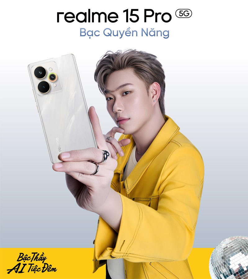 Realme 15T 5G cũ dung lượng 256gb giá tốt