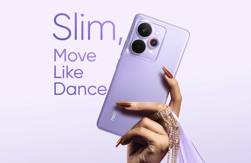Thiết kế của Realme 15 sở hữu nét bo cong mềm mại