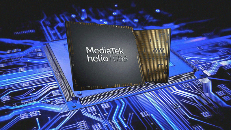 Hiệu năng mạnh mẽ với chip Helio G99 8 nhân