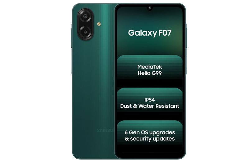Samsung Galaxy F07 vừa âm thầm ra mắt
