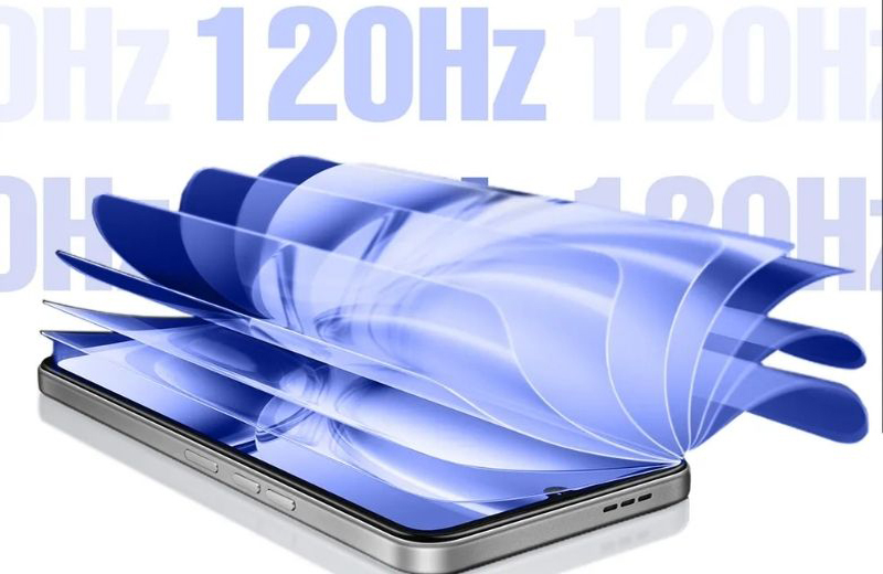 Màn hình LCD 6.75 inch 120Hz hiển thị sắc nét