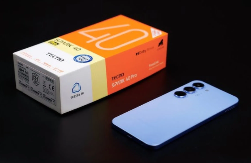 Tecno Spark 40 Pro pin lớn + sạc nhanh 45W