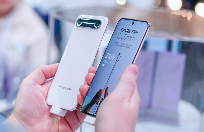 Spark Slim được trang bị viên pin 5.160mAh