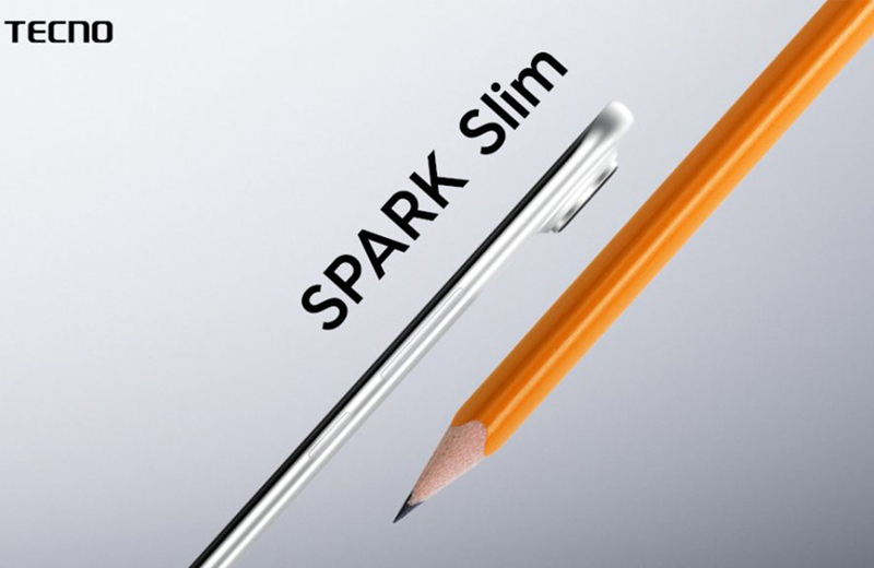 Tecno Spark Slim gây ấn tượng với độ mỏng 5,9 mm 