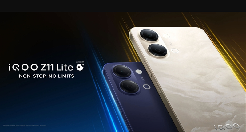 iQOO Z11 Lite chính thức trình làng tại Ấn Độ
