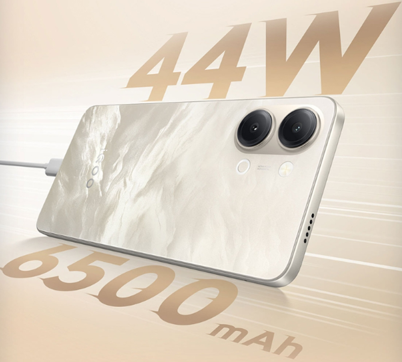 Pin dung lượng 6.500 mAh đáp ứng thời gian sử dụng nhiều ngày