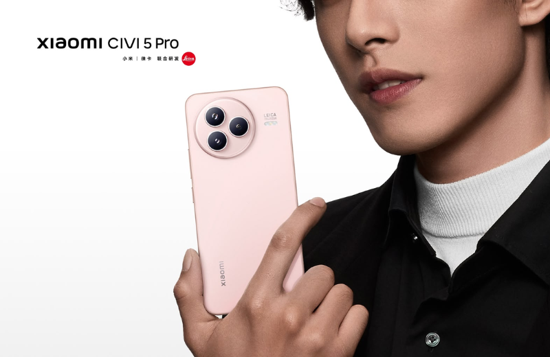 mẫu smartphone Civi 5 Pro 