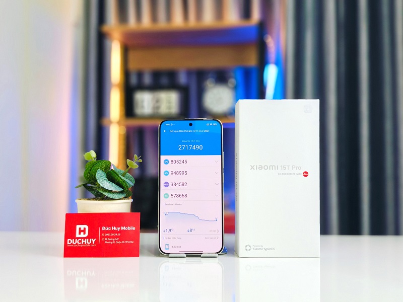 Xiaomi 15T Pro được cung cấp sức mạnh đến từ SoC Dimensity 9400+ mạnh mẽ