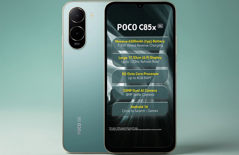 dùng chip Unisoc T8300 sản xuất trên tiến trình 6nm